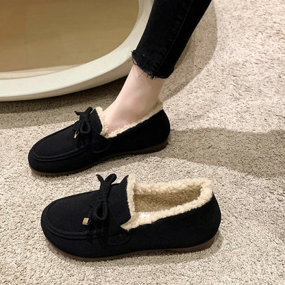 Bottes Hiver Femmes à Lacets Imperméables avec Semelle Antidérapante