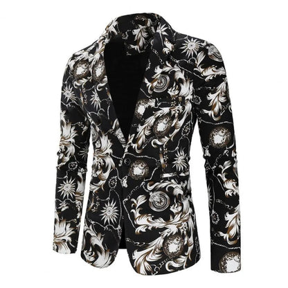 Blazers Homme Classiques Élégants Manches Longues