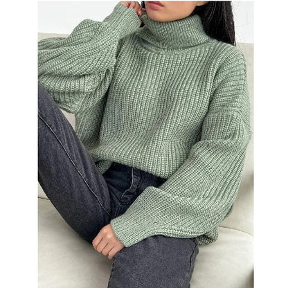 Pull Femme Taille Grande Chaud et Élégant Hiver