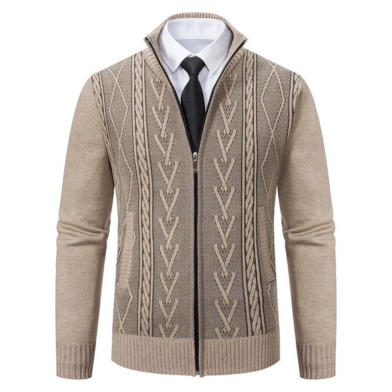 Veste homme zippée sportive grise