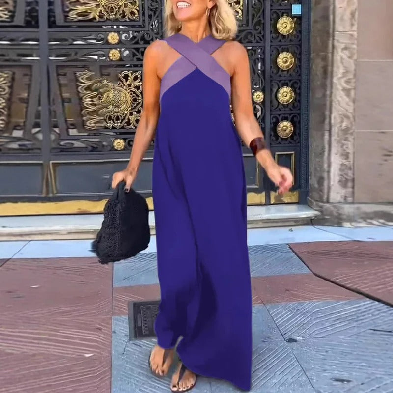 Robe Été en Dentelle – Robe Longue Décontractée pour Femme