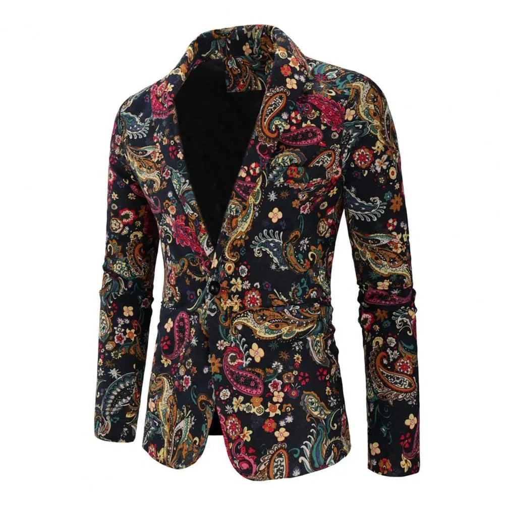 Blazers Homme Classiques Élégants Manches Longues