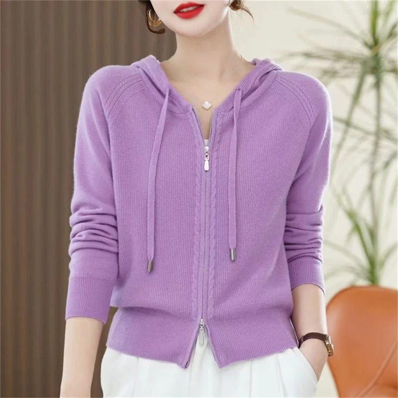 Pull Capuche Polaire Manches Longues Unisexe