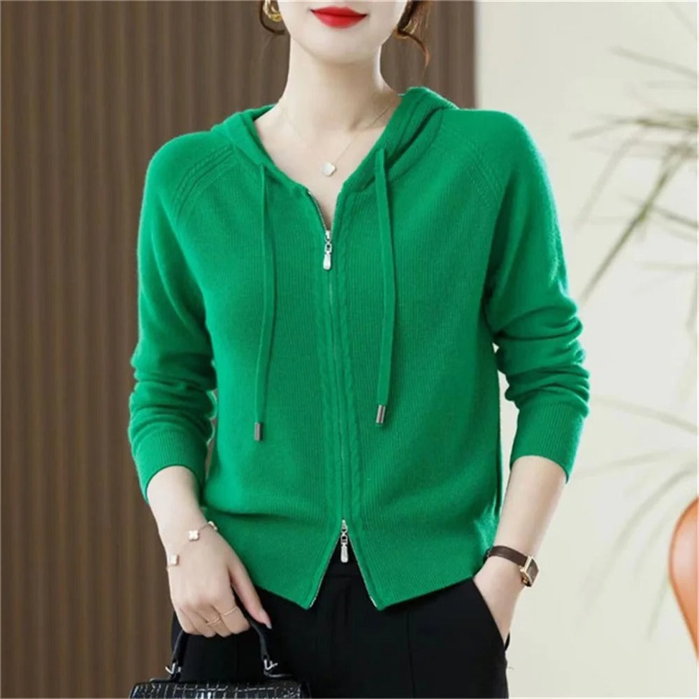 Pull Capuche Polaire Manches Longues Unisexe