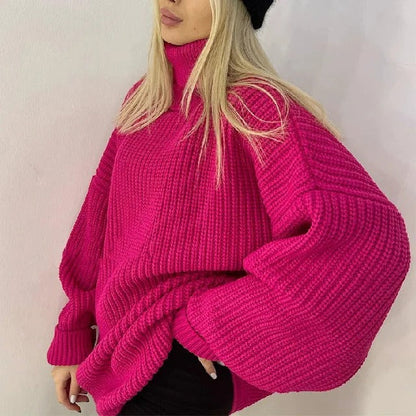 Pull Femme Taille Grande Chaud et Élégant Hiver - PanierRoyale