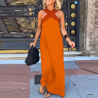 Robe Été en Dentelle – Robe Longue Décontractée pour Femme