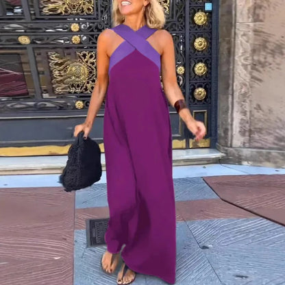 Robe Été en Dentelle – Robe Longue Décontractée pour Femme