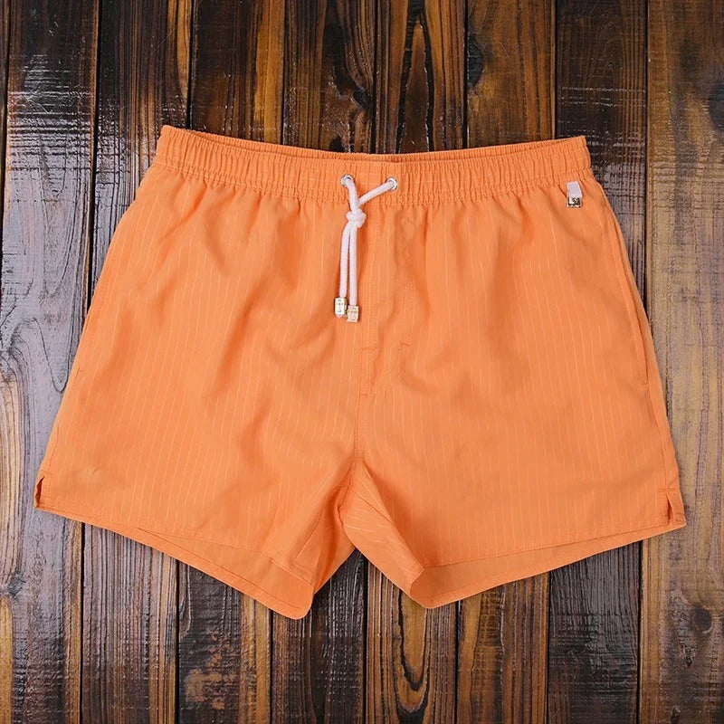 Shorts de bain homme rayé confortable et tendance