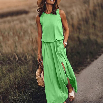 Robe Femme Longue Bohème Élégante