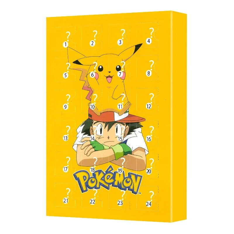 Calendrier de l'Avent Pokémon avec Figurines de Collection