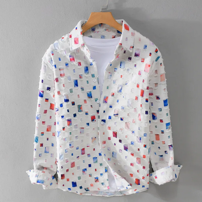 Chemise Homme Casual en Coton Doux et Confortable - PanierRoyale