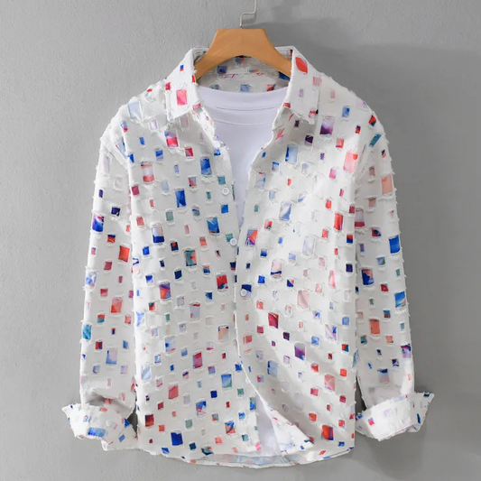 Chemise Homme Casual en Coton Doux et Confortable - PanierRoyale