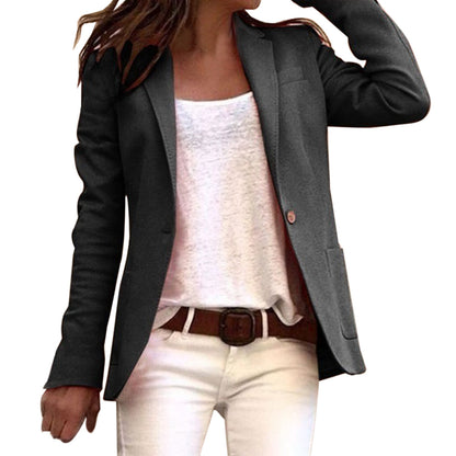Veste Femme Élégante avec Fermeture Bouton - PanierRoyale