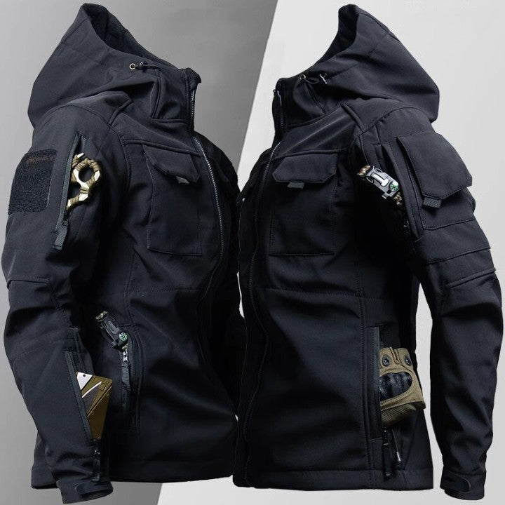 Veste de pluie étanche et légère unisexe