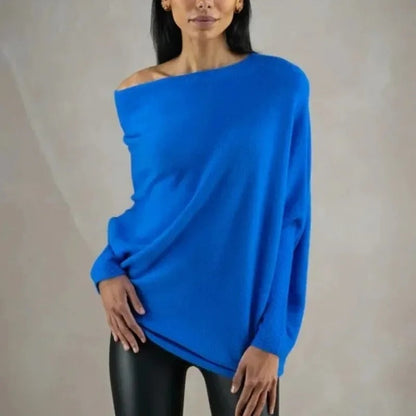 Pull Femme Cachemire Gris Chaud et Raffiné