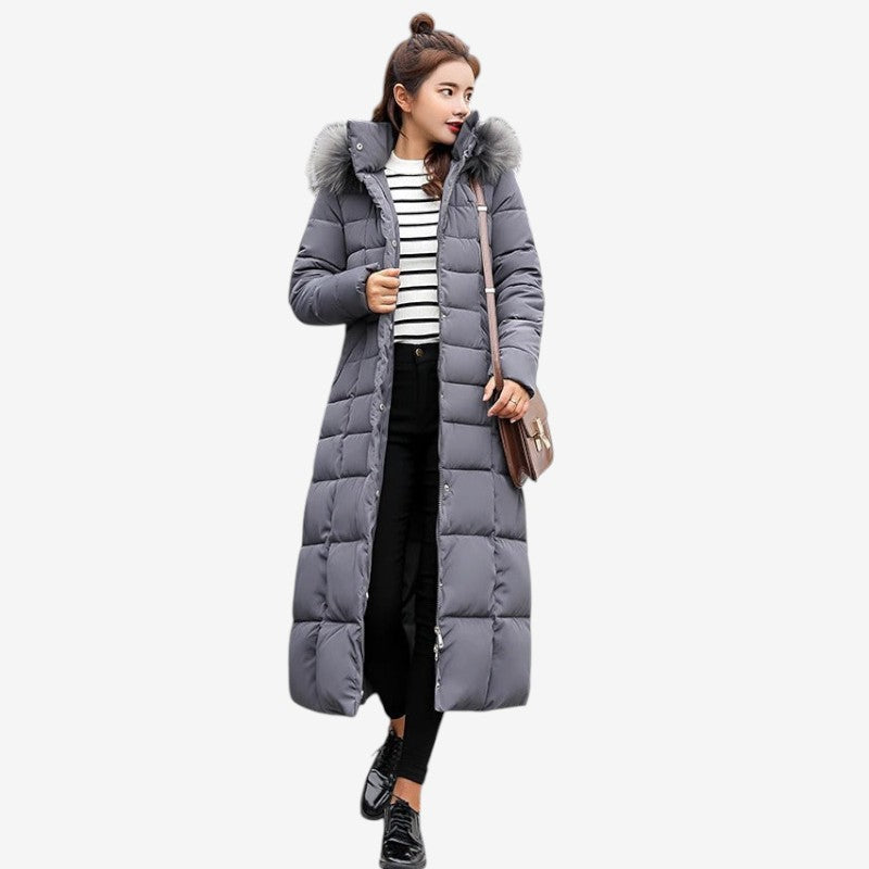 Manteau Hiver Chauffant avec Capuche et Manches Longues