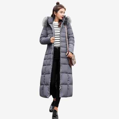 Manteau Hiver Chauffant avec Capuche et Manches Longues