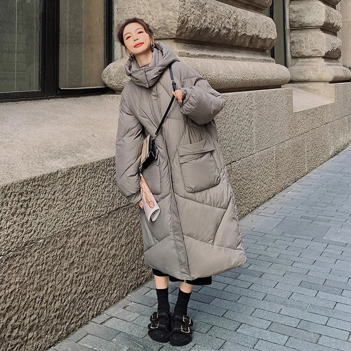 Manteau Hiver Chaud et Léger avec Capuchon - vue 2