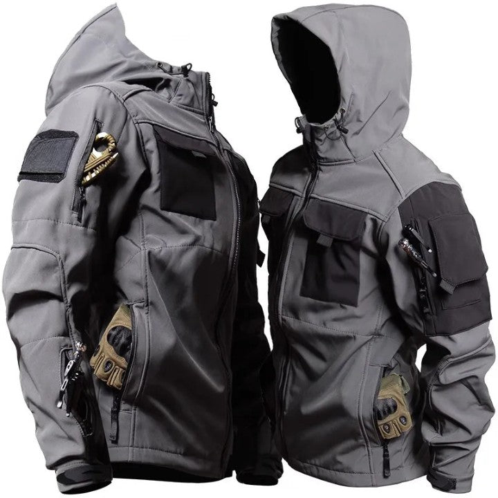 Veste de pluie étanche et légère unisexe