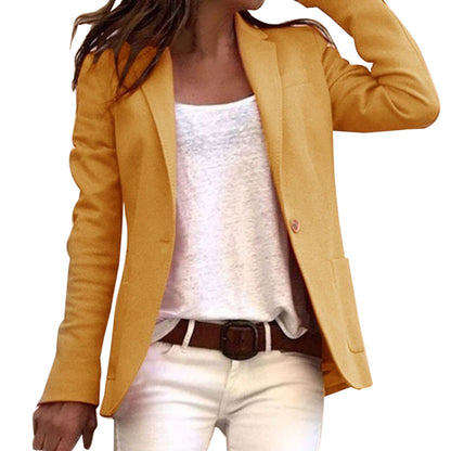 Veste Femme Élégante avec Fermeture Bouton