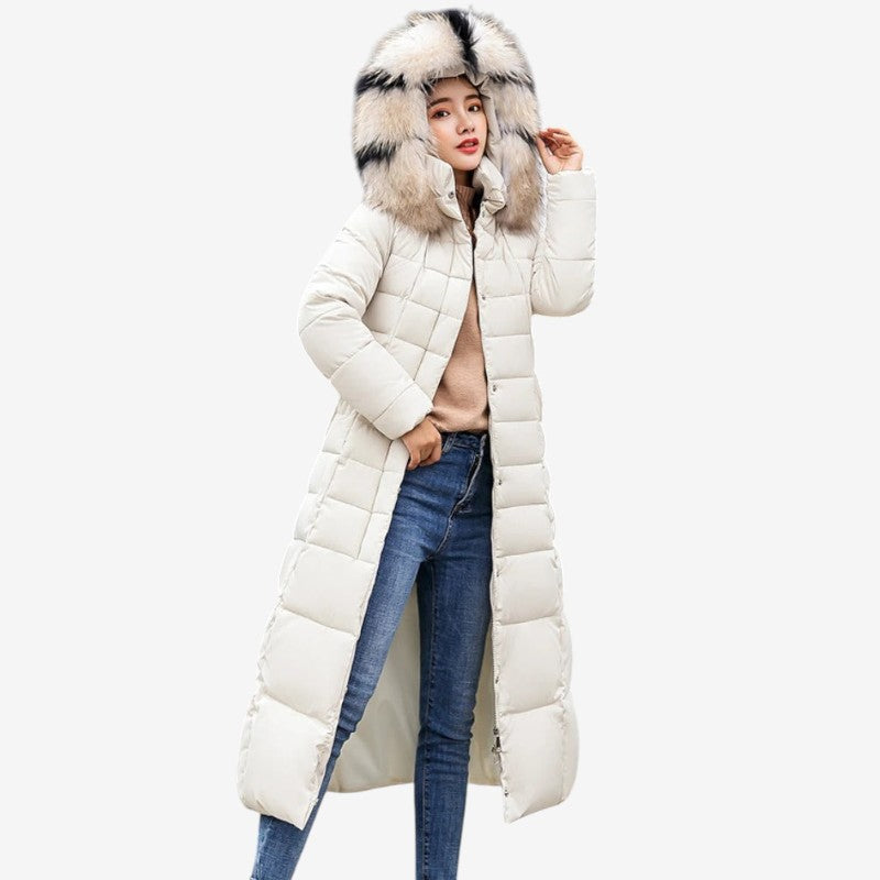 Manteau Hiver Chauffant avec Capuche et Manches Longues - PanierRoyale