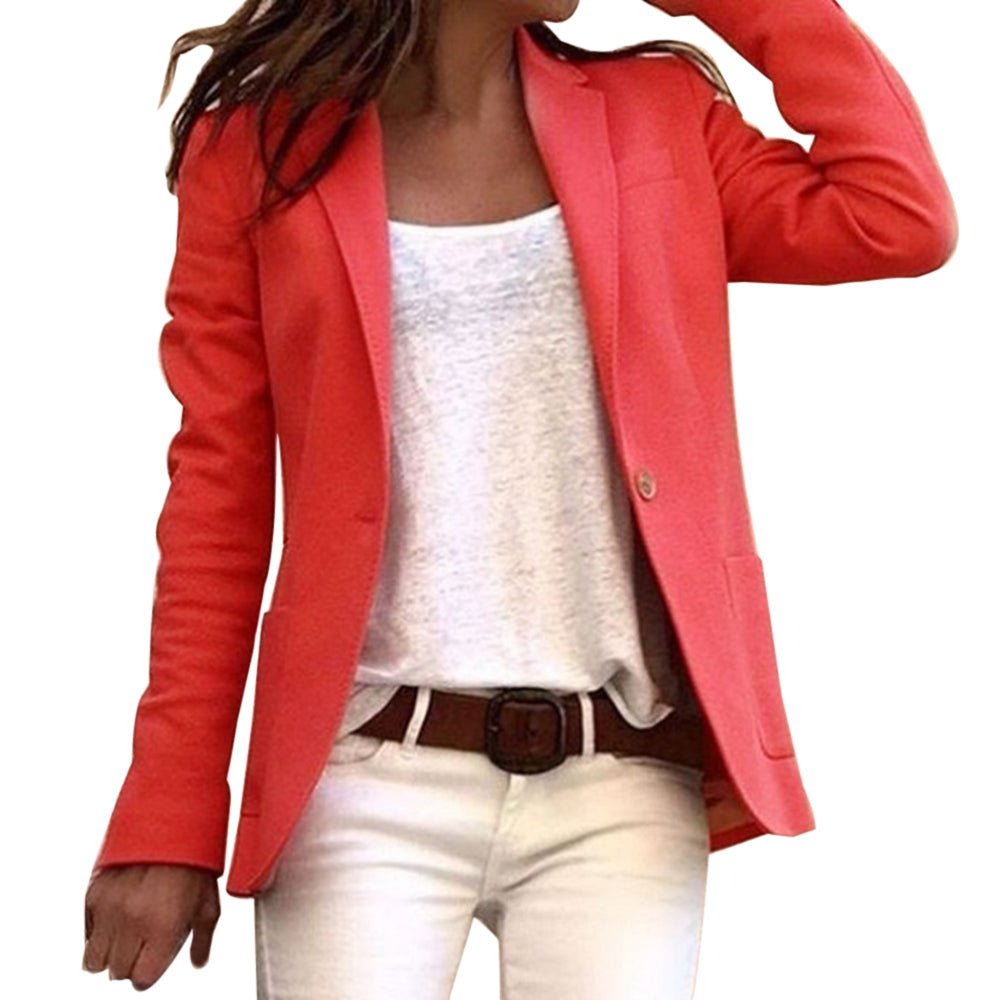 Veste Femme Élégante avec Fermeture Bouton