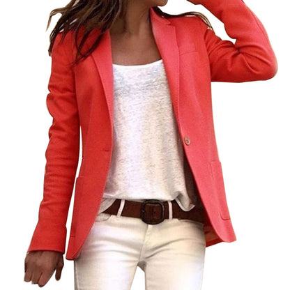 Veste Femme Élégante avec Fermeture Bouton