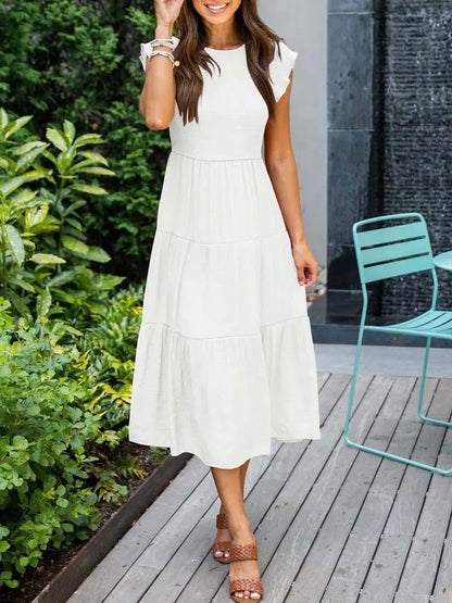 Eliza™ – Robe Longue Femme Élégante en Tissu Léger pour Été Confortable-2