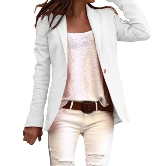 Blazer Décontracté pour Femme à Fermeture Ouverte - PanierRoyale