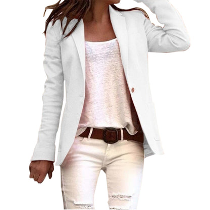 Veste Femme Élégante avec Fermeture Bouton
