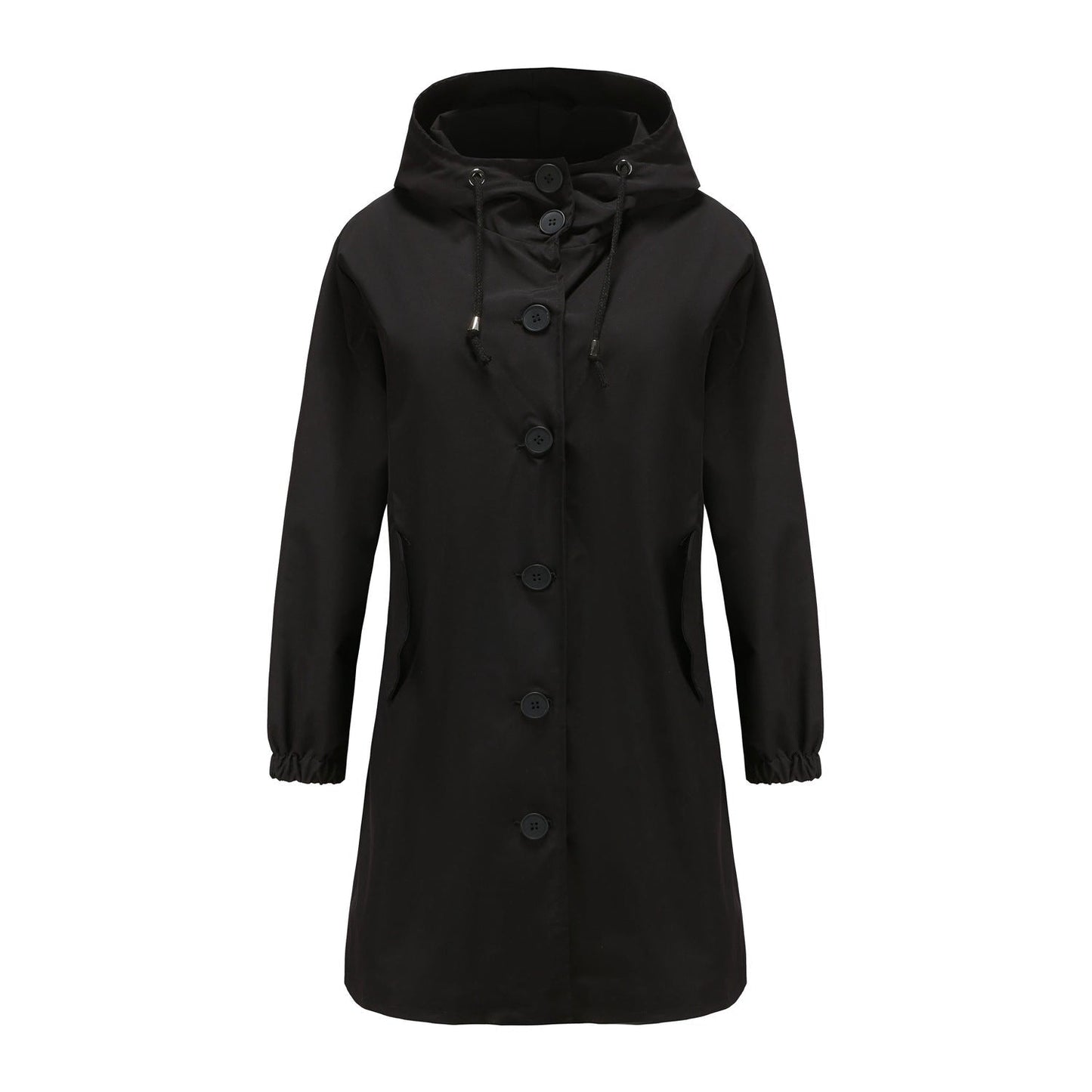 Veste Imperméable Capuche Femme Classique et Élégante