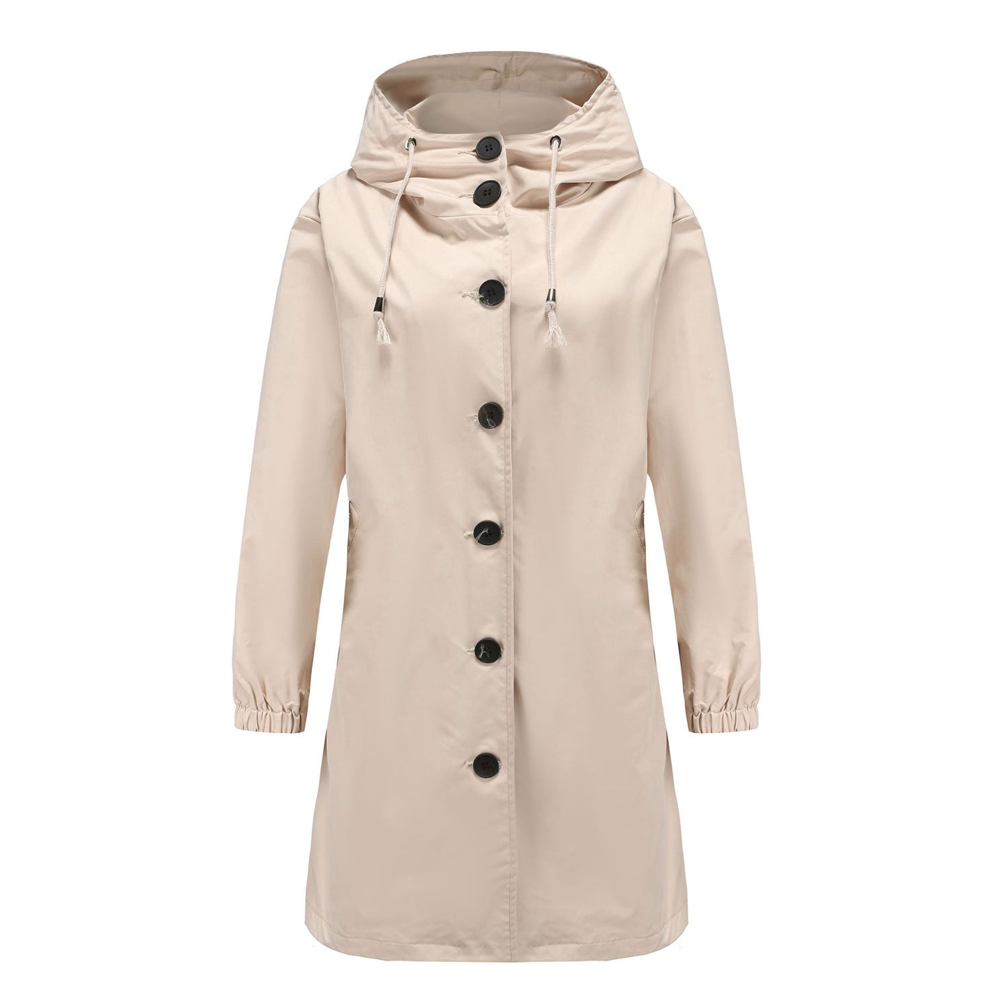 Veste Imperméable Capuche Femme Classique et Élégante