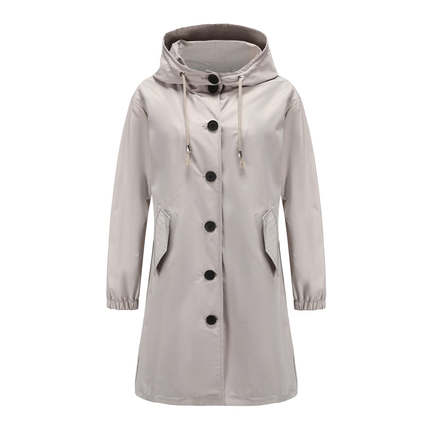 Veste Imperméable Capuche Femme Classique et Élégante