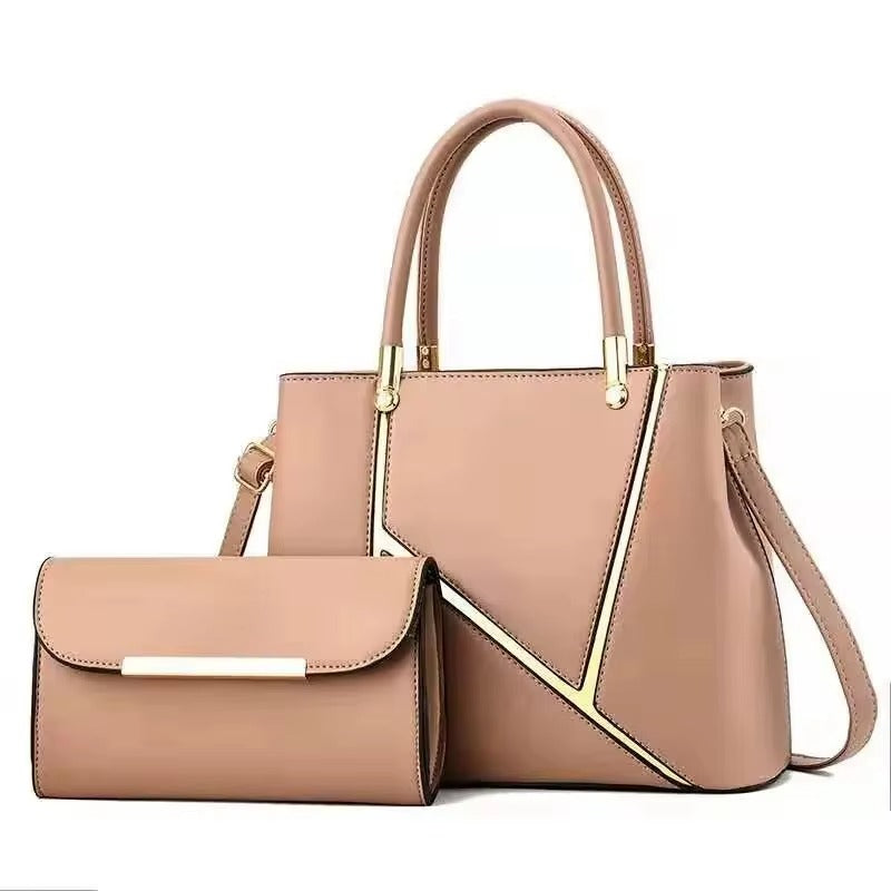 Sac à Main Polyvalent 2 en 1 avec Poches Zippées