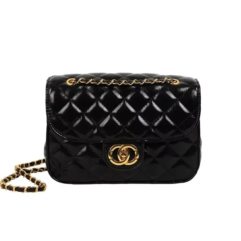 Sac à main en cuir de luxe avec bretelle ajustable - PanierRoyale