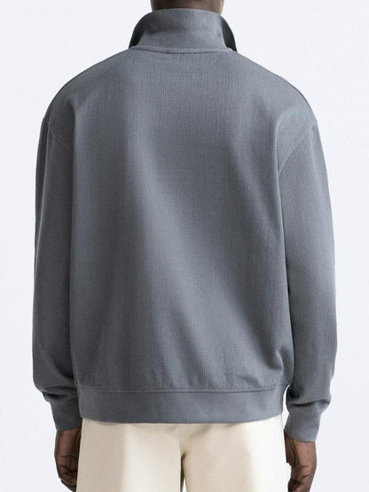 Pull Beige Col Rond Élégant et Décontracté