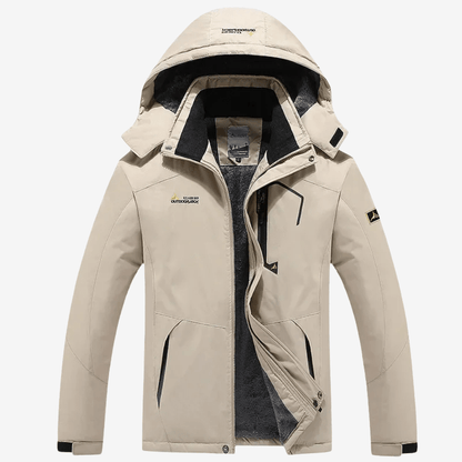 Veste Homme Hiver Doublée Polaire Étanche - luxestyle