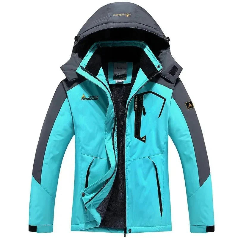 Veste Homme Hiver Doublée Polaire Étanche