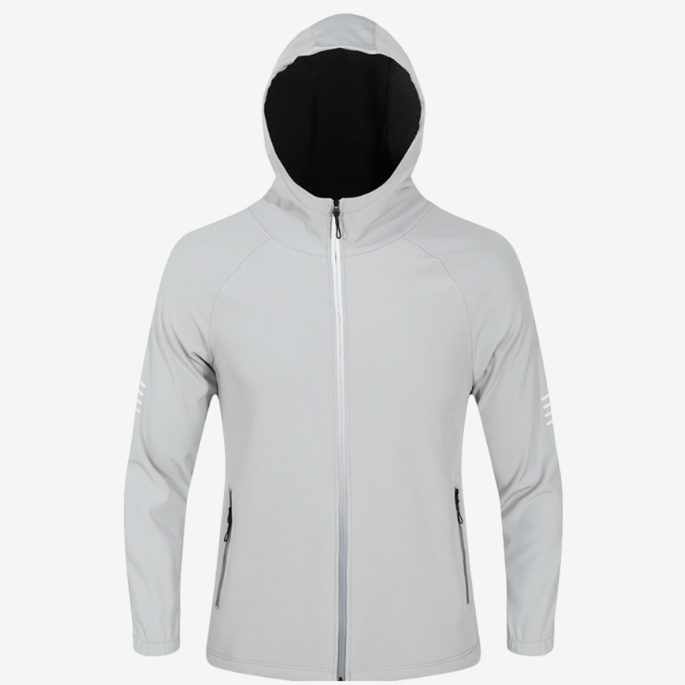 Blouson Homme à Capuche Zippé Sport Chic - PanierRoyale