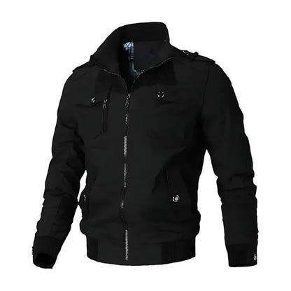 Veste imperméable en coton robuste