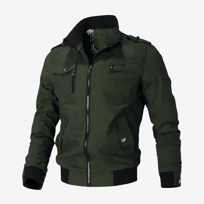 Veste imperméable en coton robuste - luxestyle