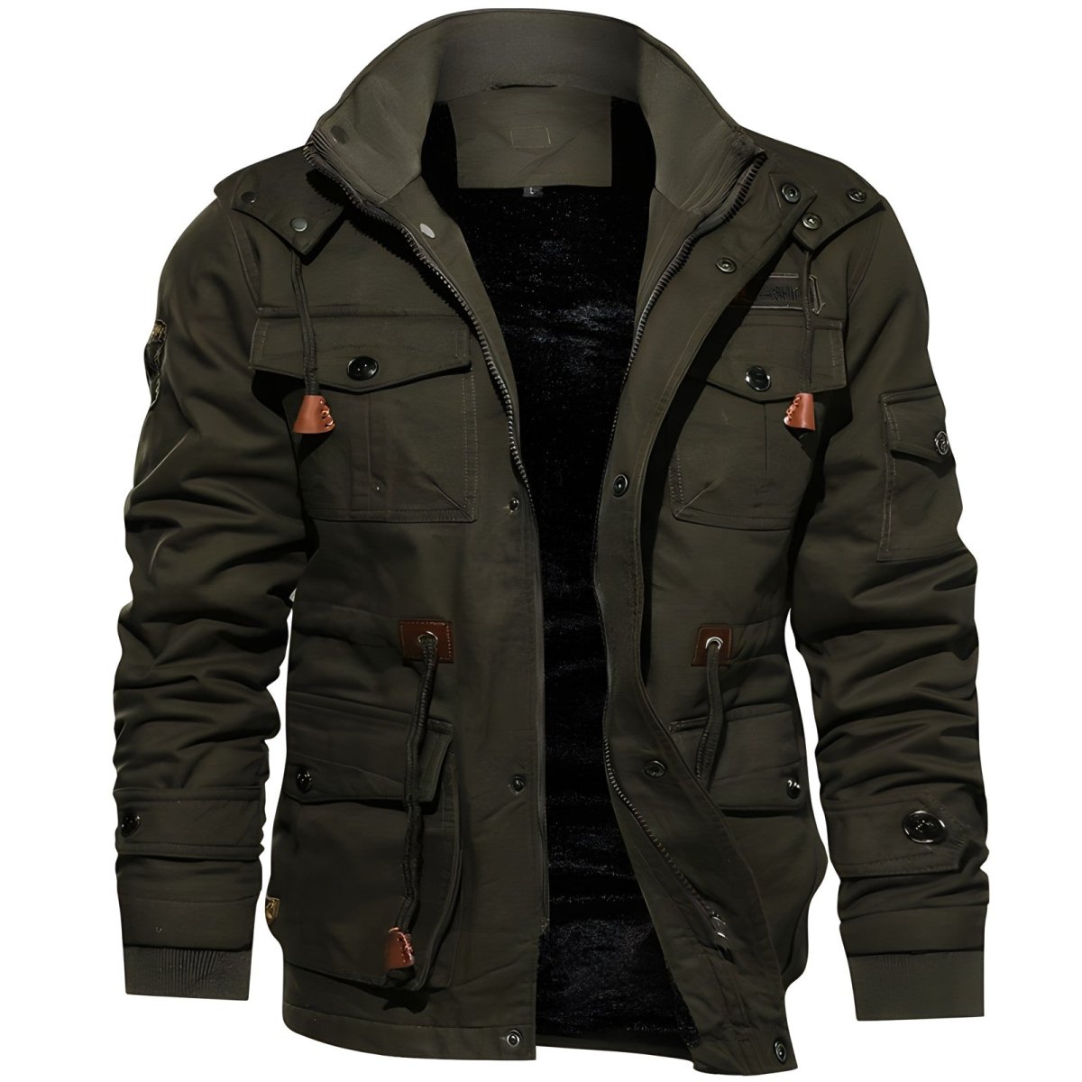 Veste Hiver Étanche à Capuche Chaude et Imperméable