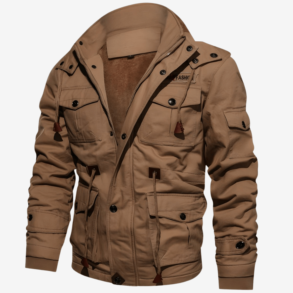 Veste Hiver Chaude à Capuche Polaire Étanche - luxestyle