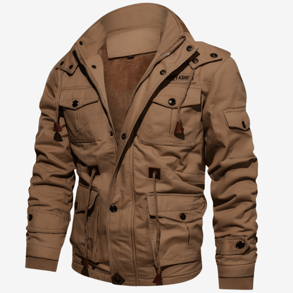 Veste Hiver Chaude à Capuche Polaire Étanche - luxestyle