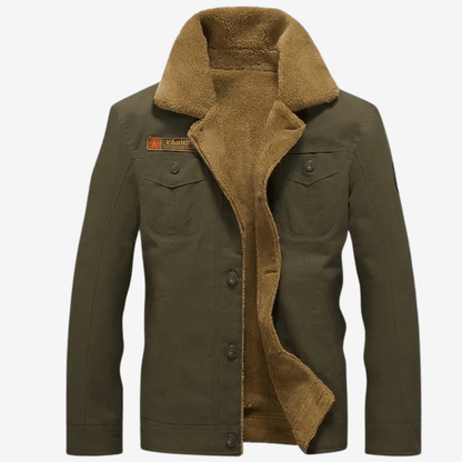 Veste Hivernale Doublée Polaire pour Homme - luxestyle
