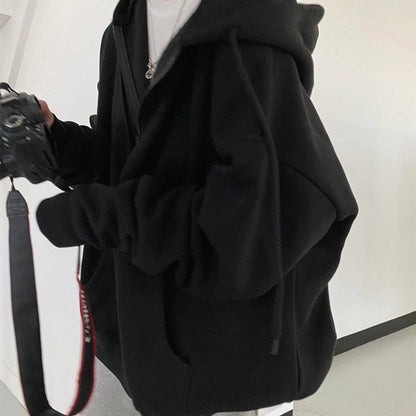 Veste Femme Oversize Confortable avec Poches et Couture Élégante