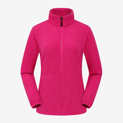 Veste femme imperméable et respirante avec doublure polaire - luxestyle
