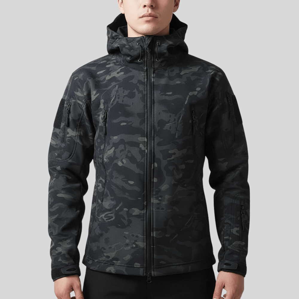 Veste Homme Imperméable et Chaude Polaire Légère