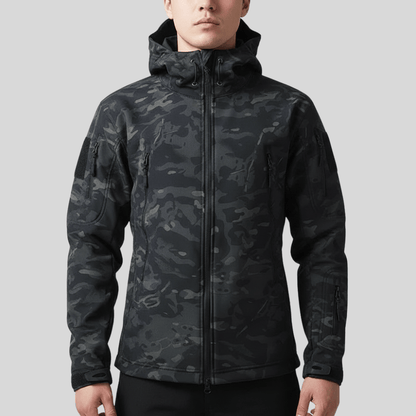 Veste Homme Imperméable et Chaude Polaire Légère
