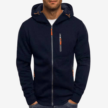 Veste en maille épaisse pour homme hiver